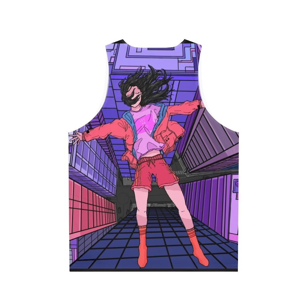 Unisex Sad Girl Let Me Go Lo-Fi Vaporwave Tank Top - Back