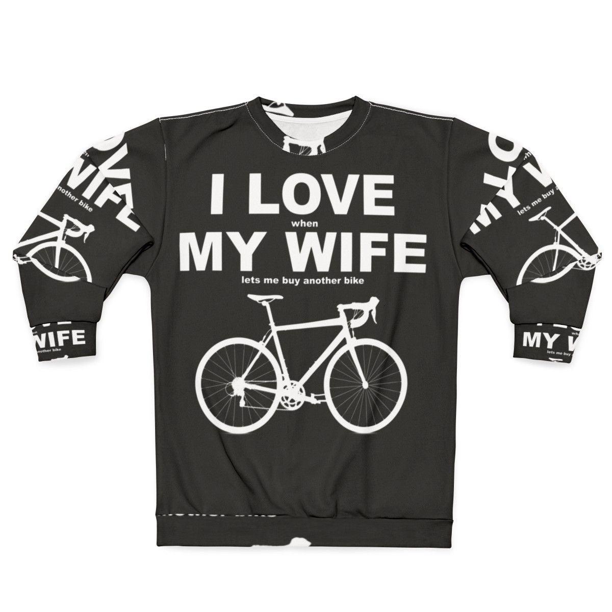 I Love My Wife Sweatshirt - Funny Couple Gift for Husband or Wife