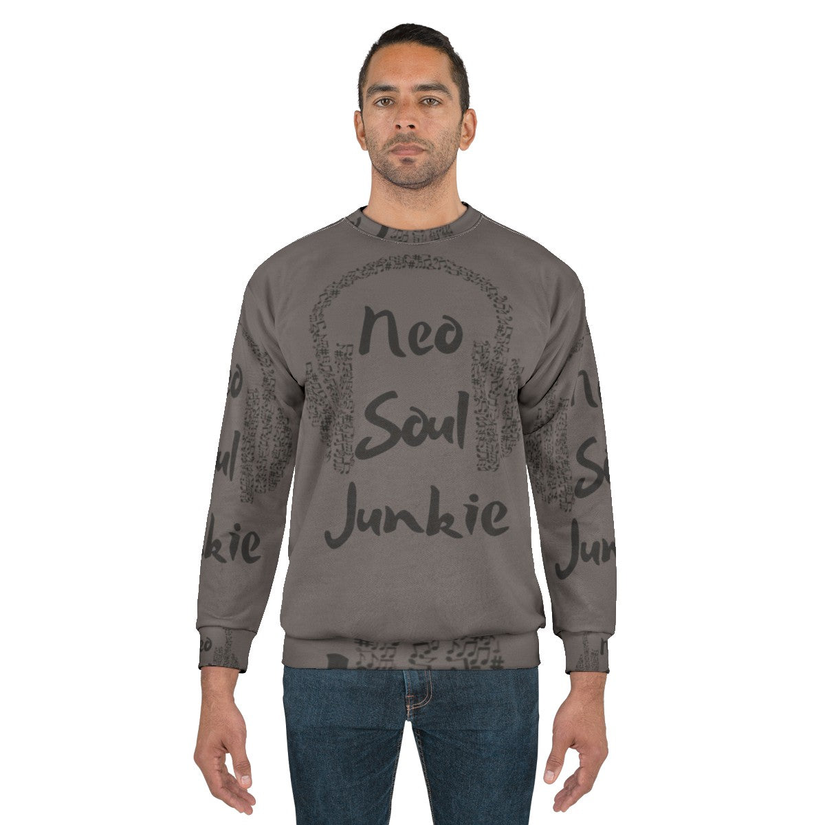 Neo Soul Music Headphone Sweatshirt - men