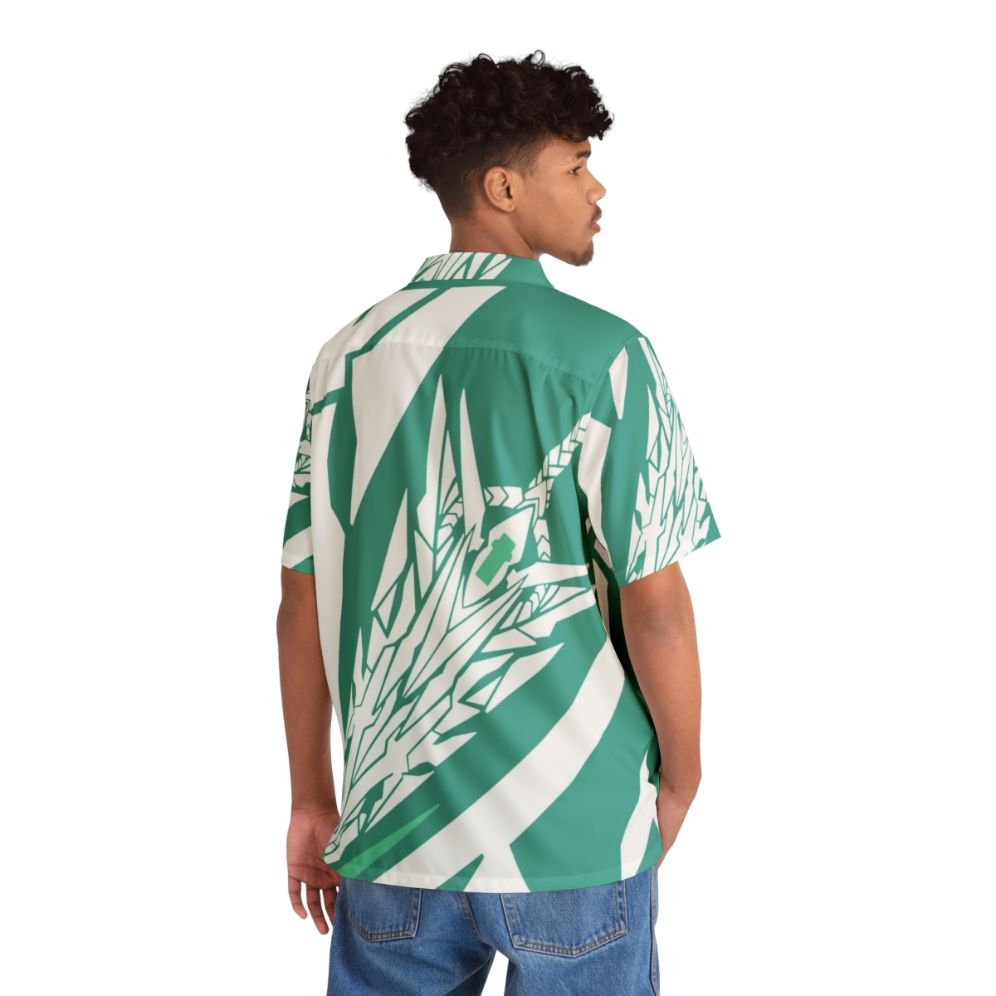 Xenoblade Chronicles 2 Aegis Sword Hawaiian Shirt - People Back