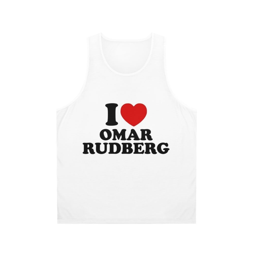 I Love Omar Rudberg Unisex Tank Top