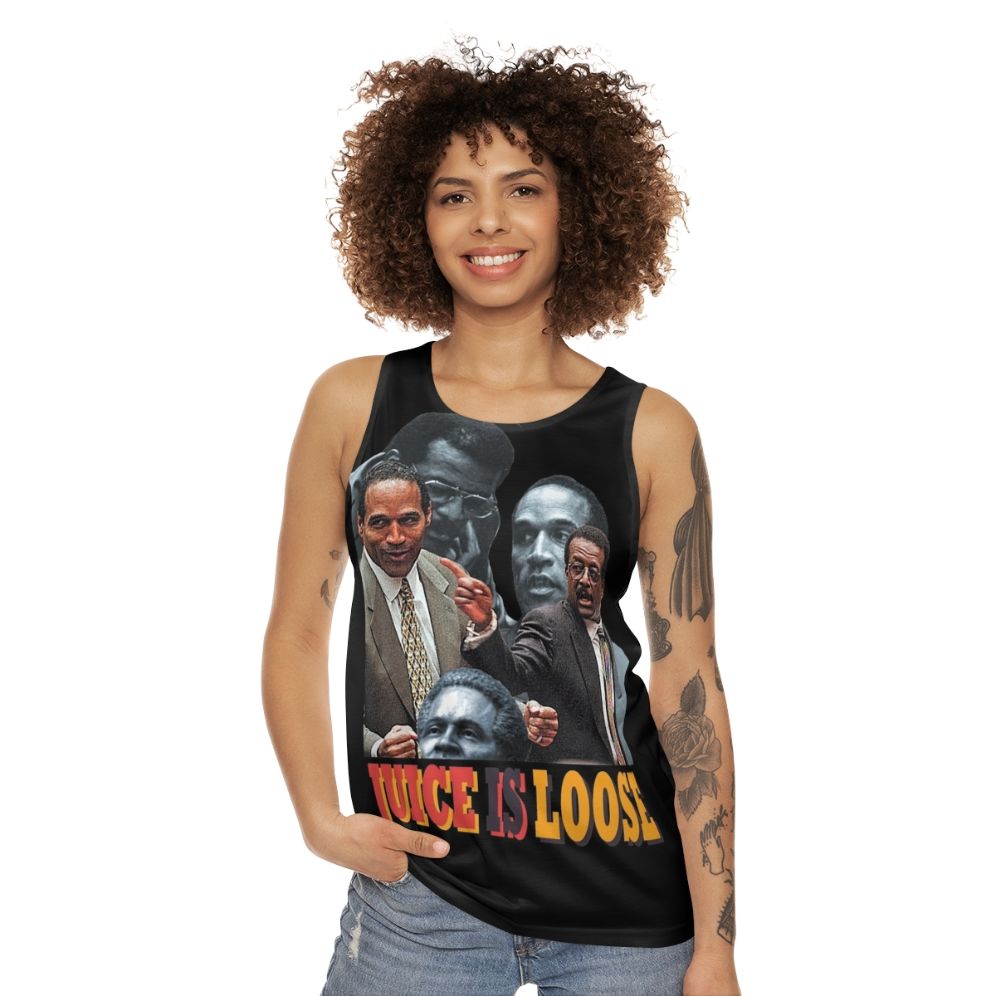 Juice Is Loose Vintage 90s Unisex Tank Top - women