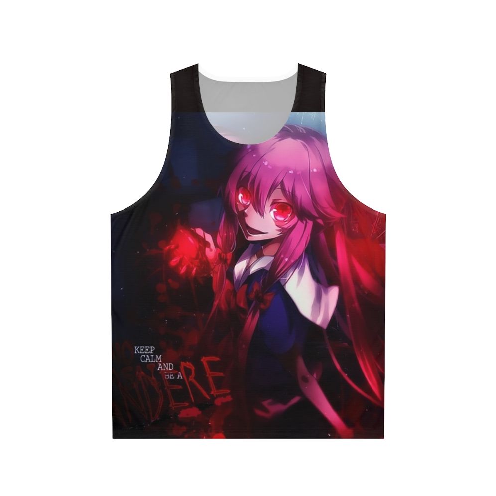 Mirai Nikki Yuno Gasai Anime Kawaii Unisex Tank Top