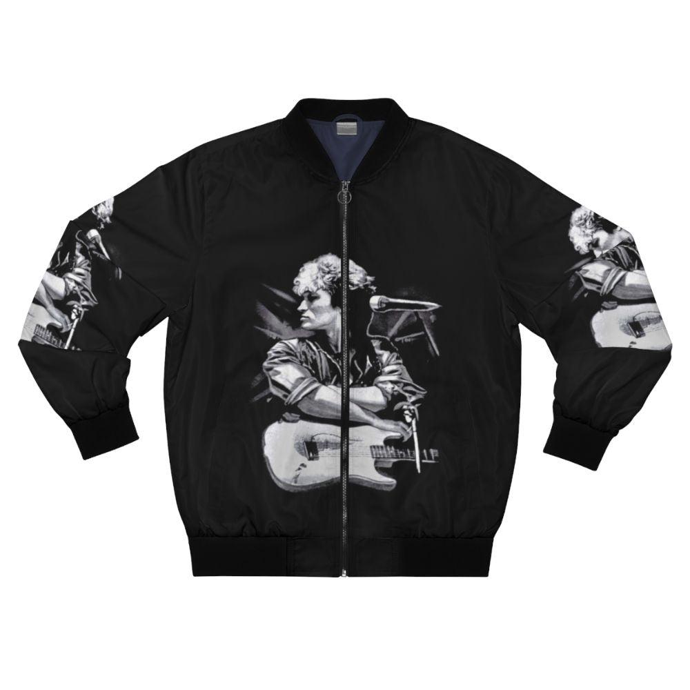 Viktor Tsoi (Виктор Цой) Guitar Classic Bomber Jacket