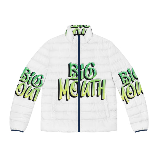 Big Mouth Puffer Jacket featuring Maury the Hormone Monster from the Netflix series Big Mouth