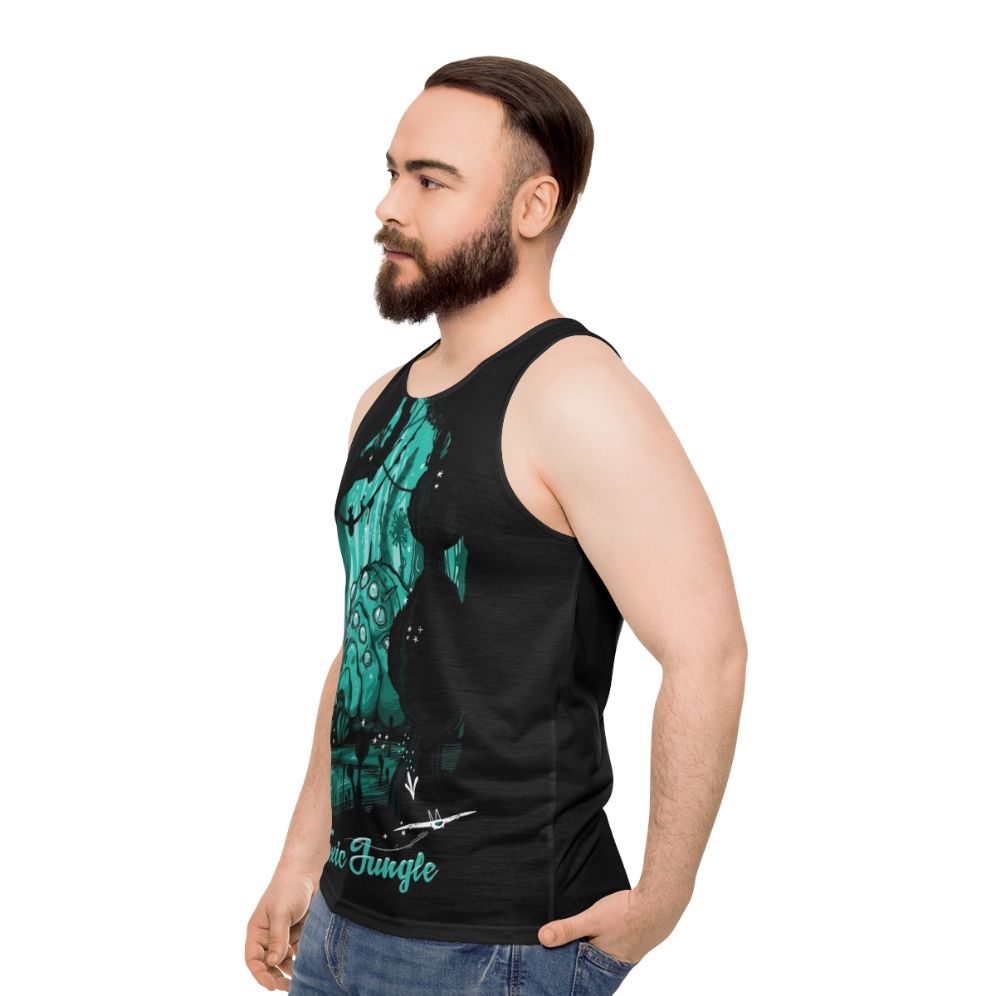 Toxic Jungle Nausicaa Ohmu Unisex Tank Top - men side