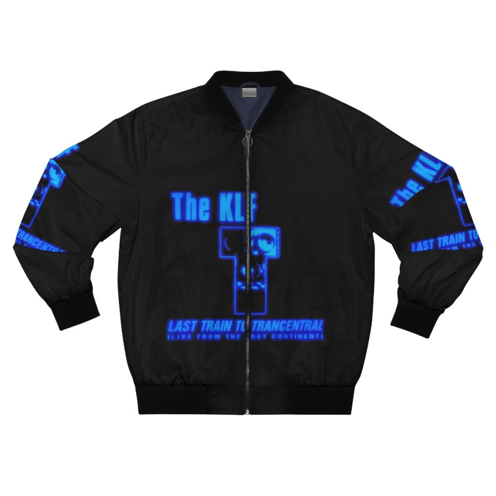 The KLF 90s Bomber Jacket featuring vintage 90s music design