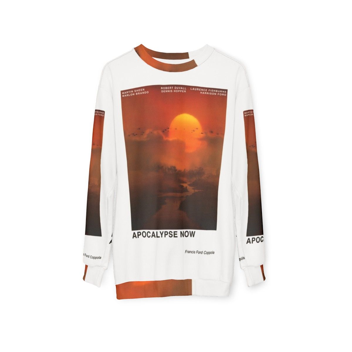 Apocalypse Now Inspired Minimalist Sweatshirt - hanging