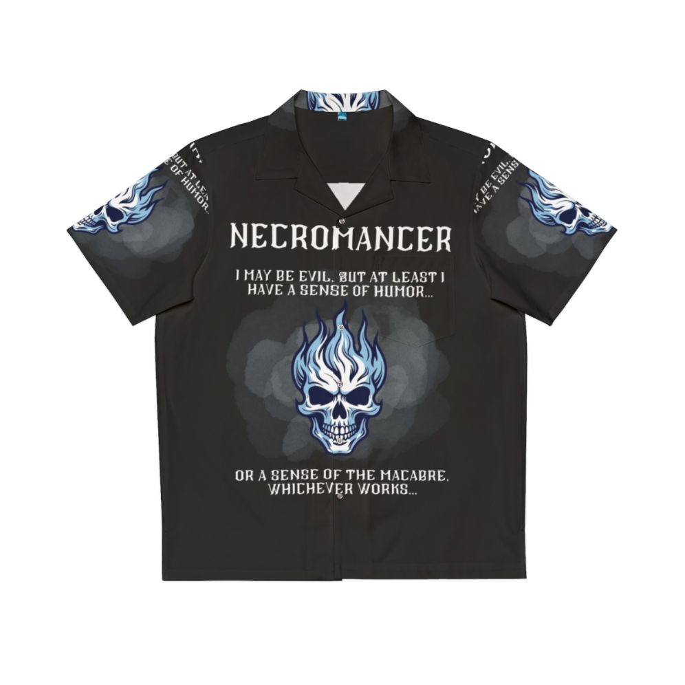 Necromancer Hawaiian Shirt - Fantasy Inspired Tropical Apparel