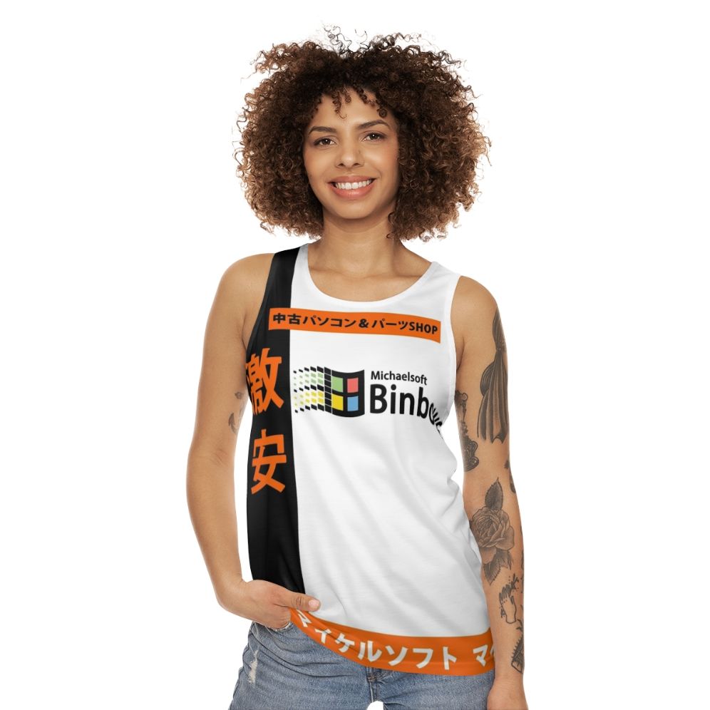 Michaelsoft Binbows Drip Unisex Tank Top - women