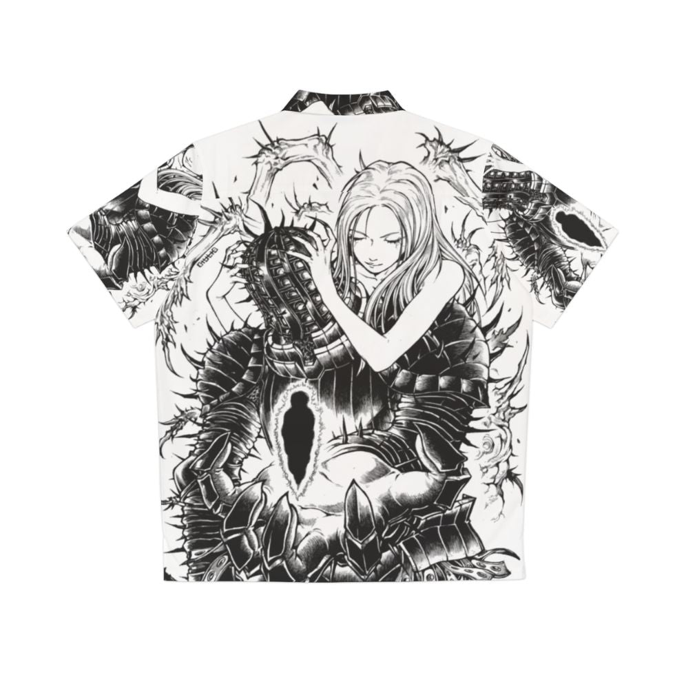 Dark Souls inspired 'Kirk of Thorns' Hawaiian shirt - Back