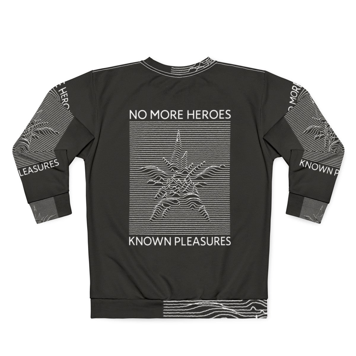 No More Heroes "Known Pleasures" Sweatshirt - Back