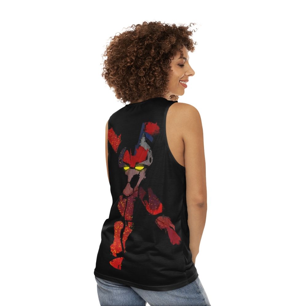 Unisex Weltall Tank Top - women back