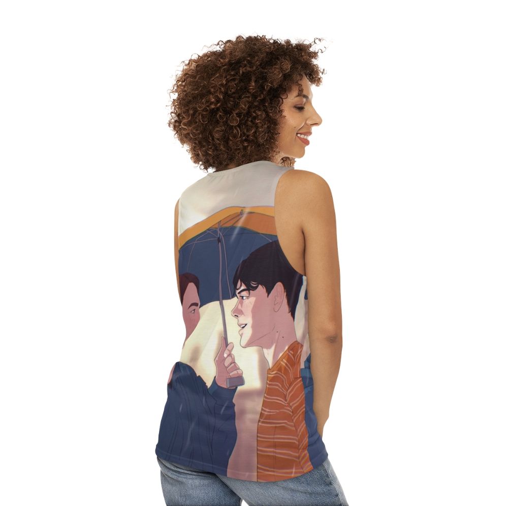 Heartstopper Unisex Tank Top - women back