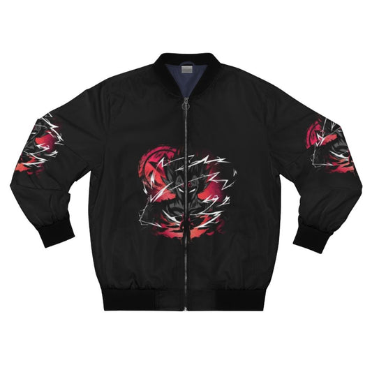 Storm red essential bomber jacket with a classic design