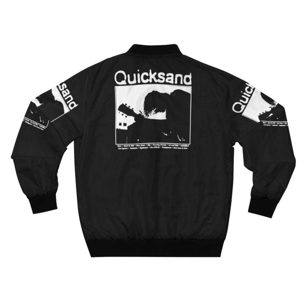 Quicksand Fazer Graphic Music Art Bomber Jacket - Back