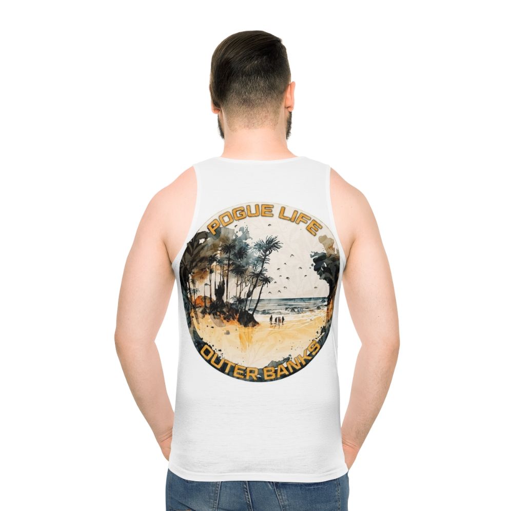 Outer Banks Pogue Life Unisex Tank Top - men back