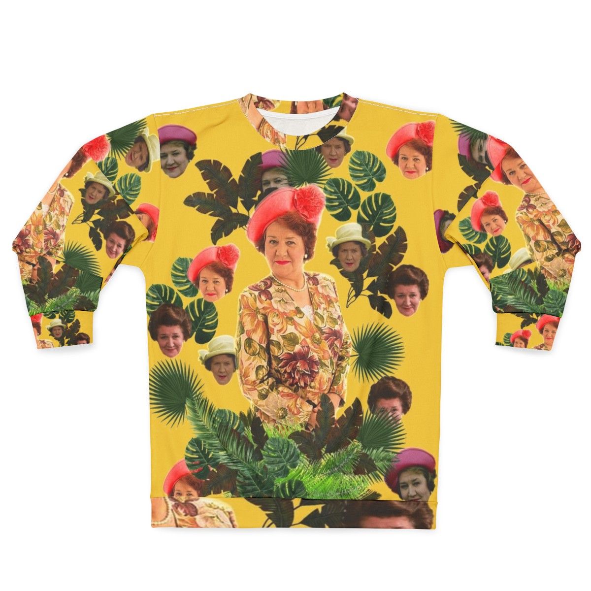 Hyacinth a Bloomin' Sweatshirt, featuring Hyacinth Bucket from the hit TV show Keeping Up Appearances