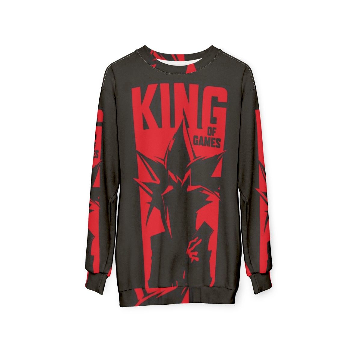 Yugioh King Of Games Sweatshirt - hanging