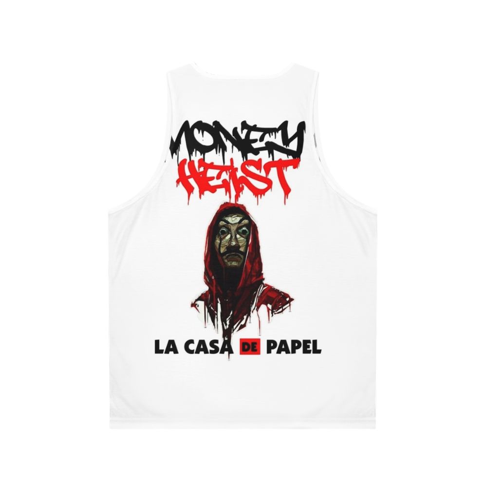 Money Heist Unisex Tank Top - Back