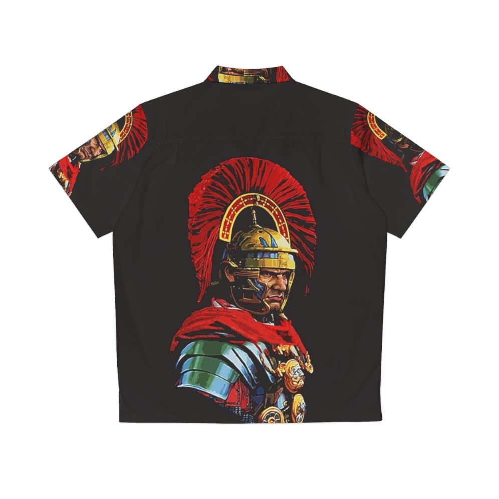 Roman Centurion Portrait Hawaiian Shirt - Back