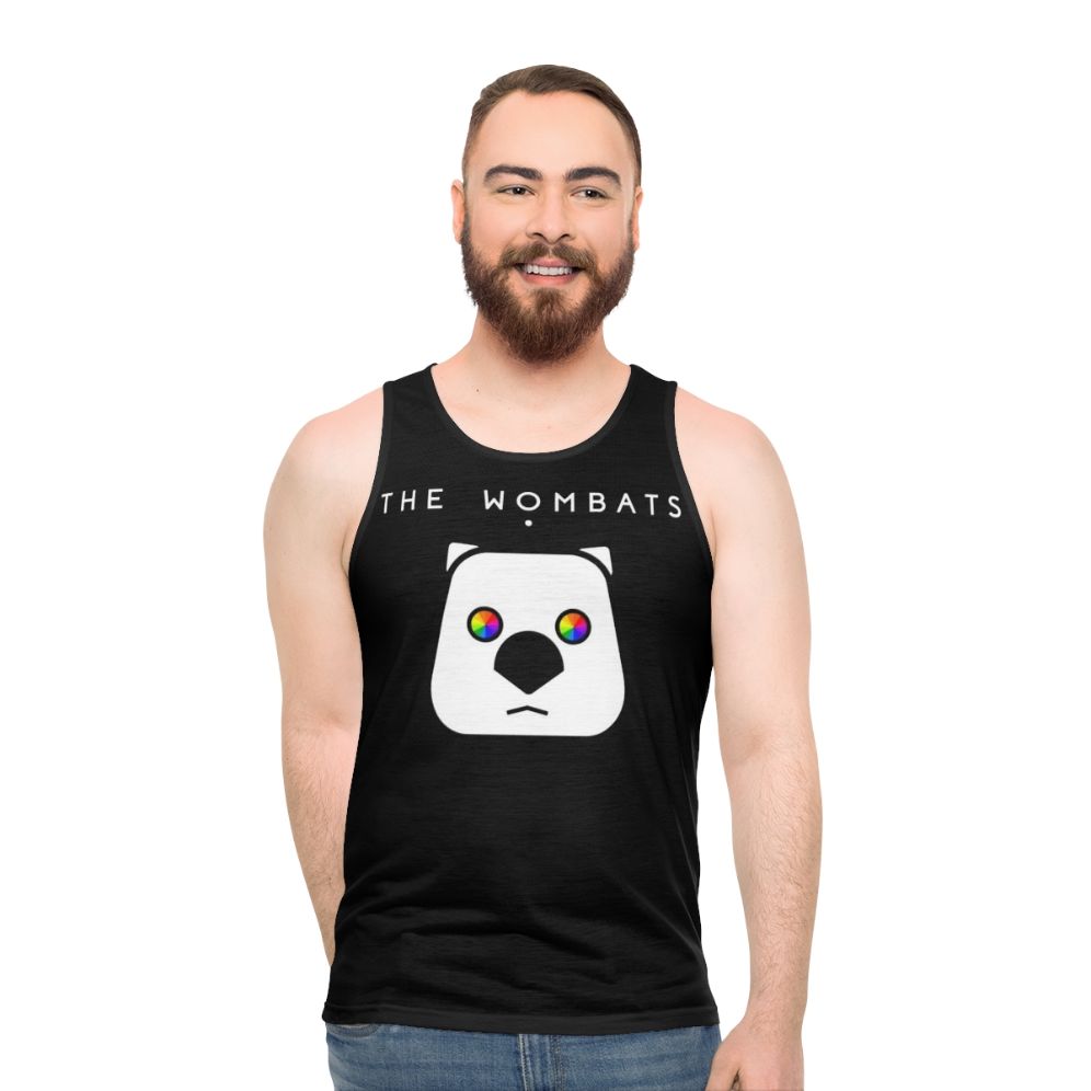 Wombat Drawing Unisex Tank Top - men