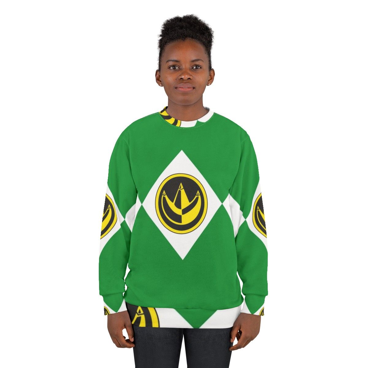 Green Ranger Power Rangers Sweatshirt - women