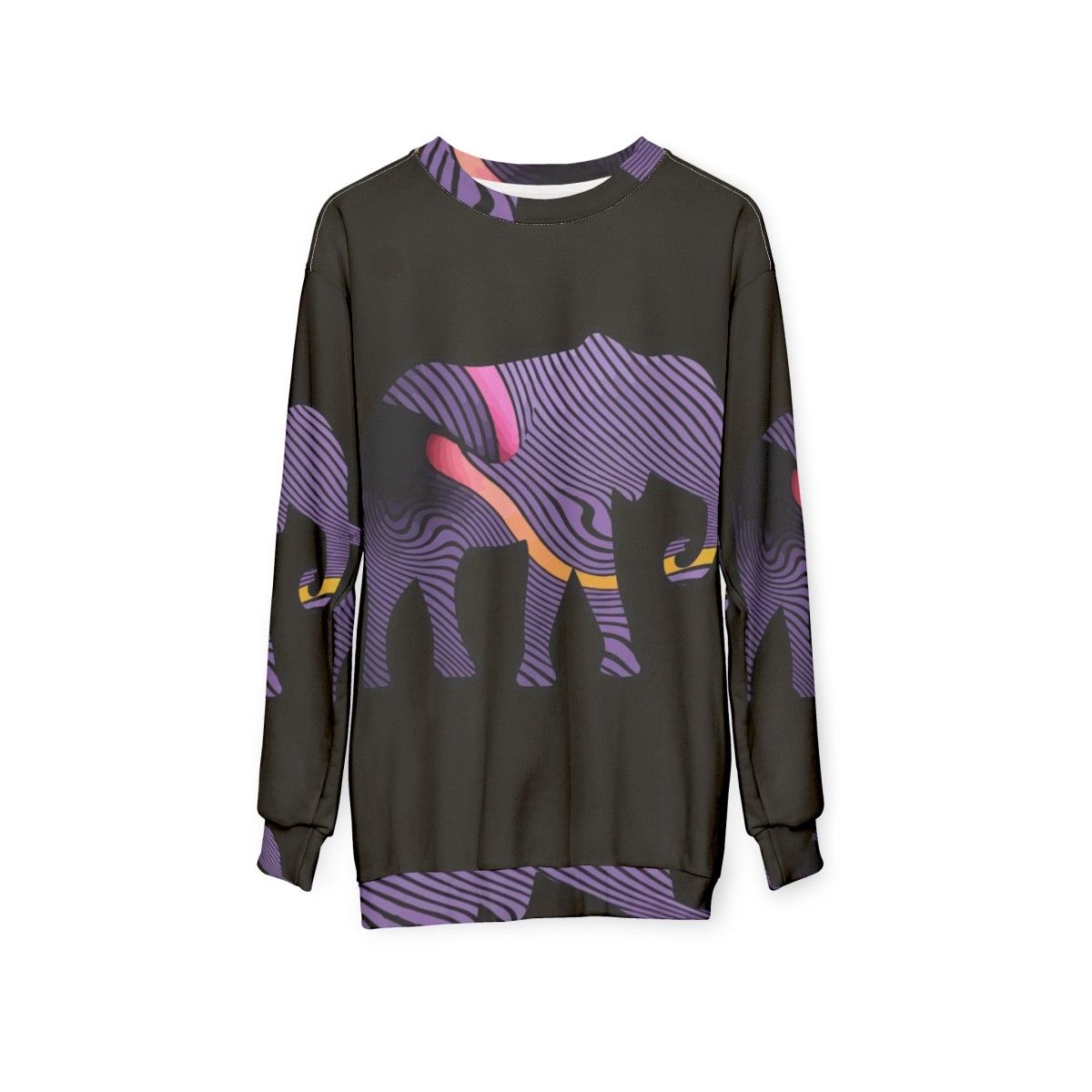 Tame Impala Elephant Full Body Sweatshirt - hanging