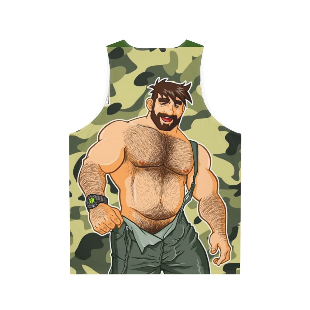 Camo Unisex Tank Top - Back