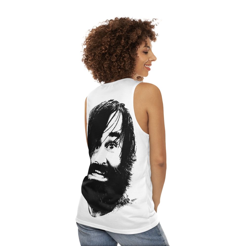 Unisex Tank Top Featuring Phil Miller from The Last Man on Earth TV Show - women back