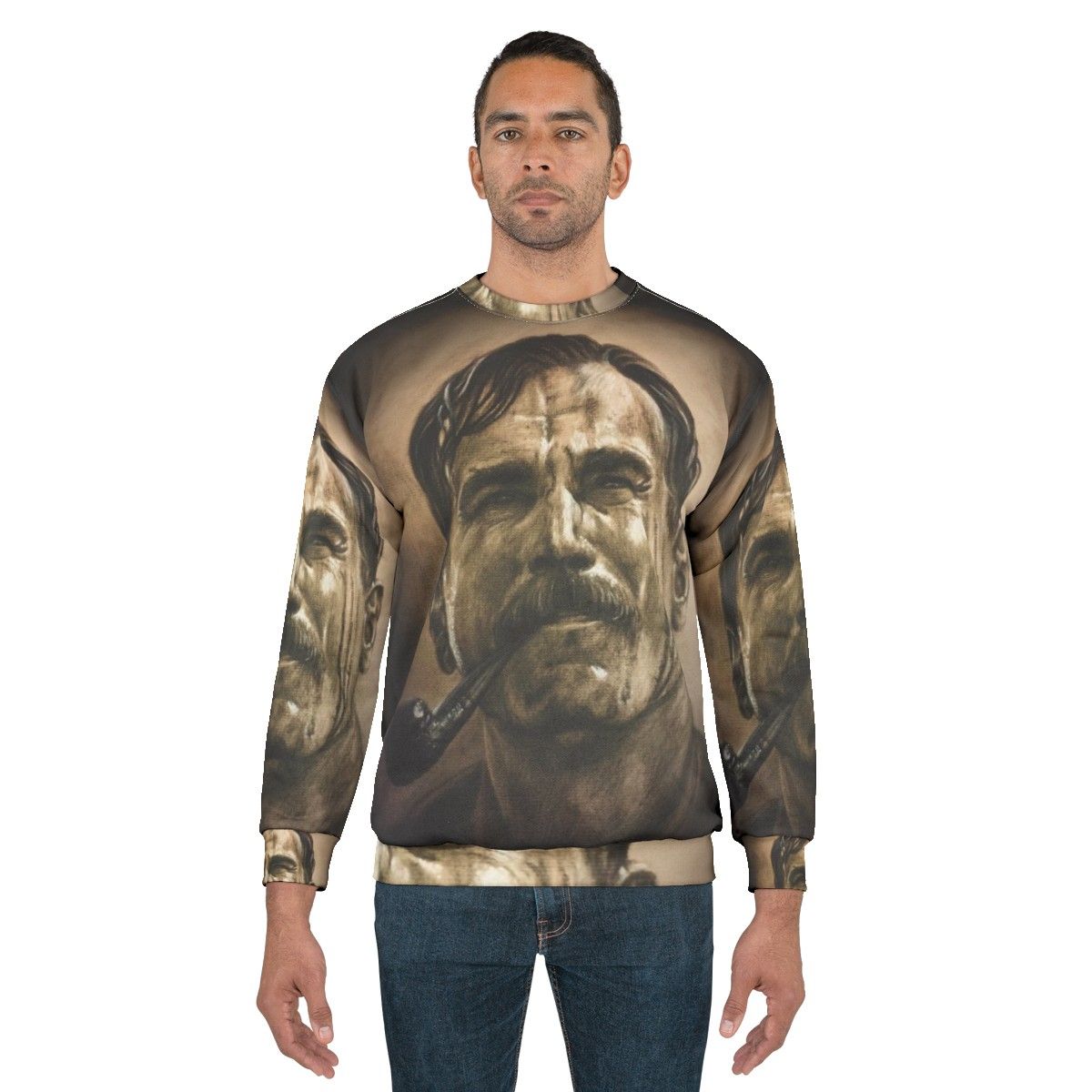 Daniel Plainview 'There Will Be Blood' Charcoal Sweatshirt - men