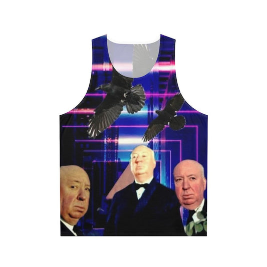 Alfred Hitchcock Fan Art Unisex Tank Top