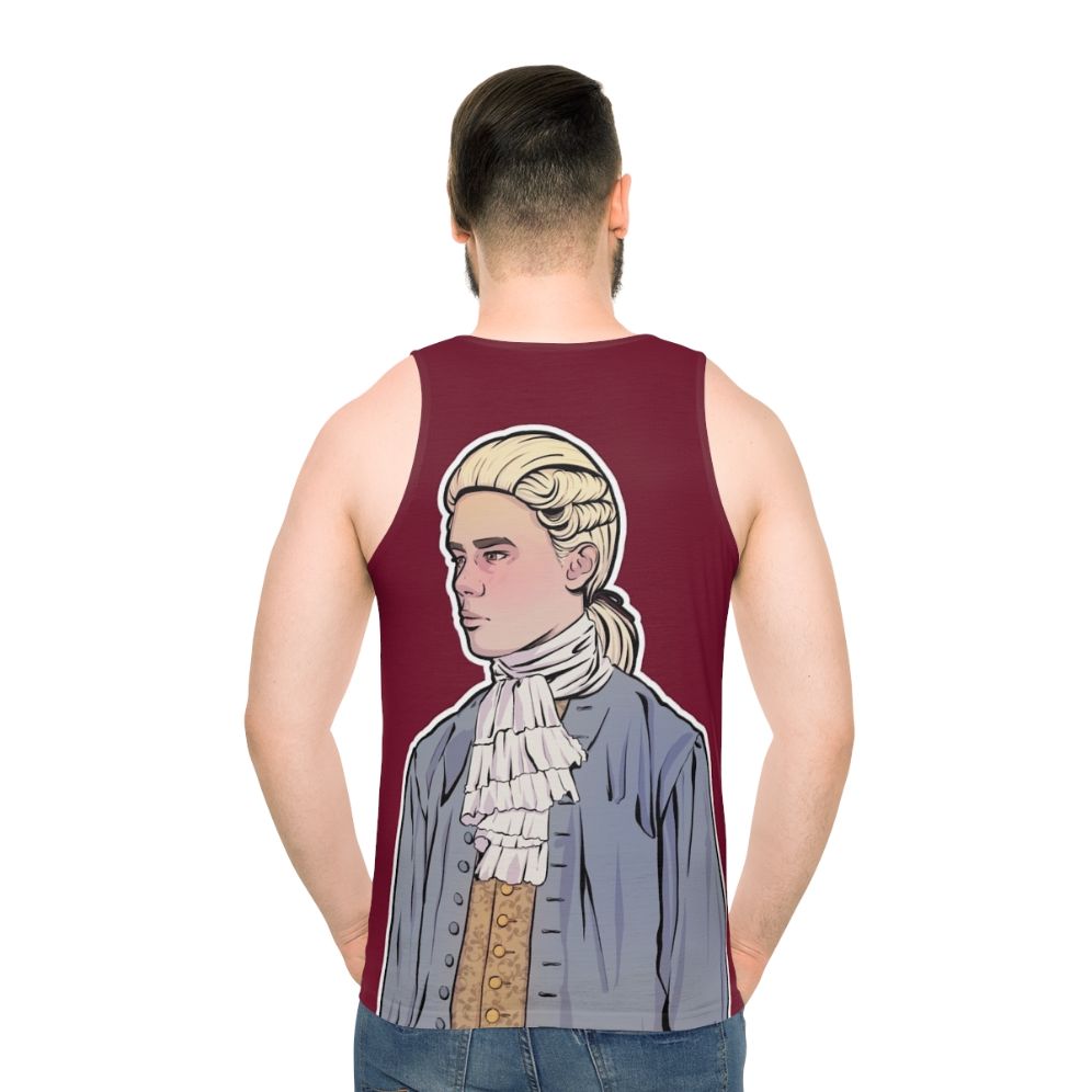 Young Royals Prince Wilhelm Fanart Unisex Tank Top - men back