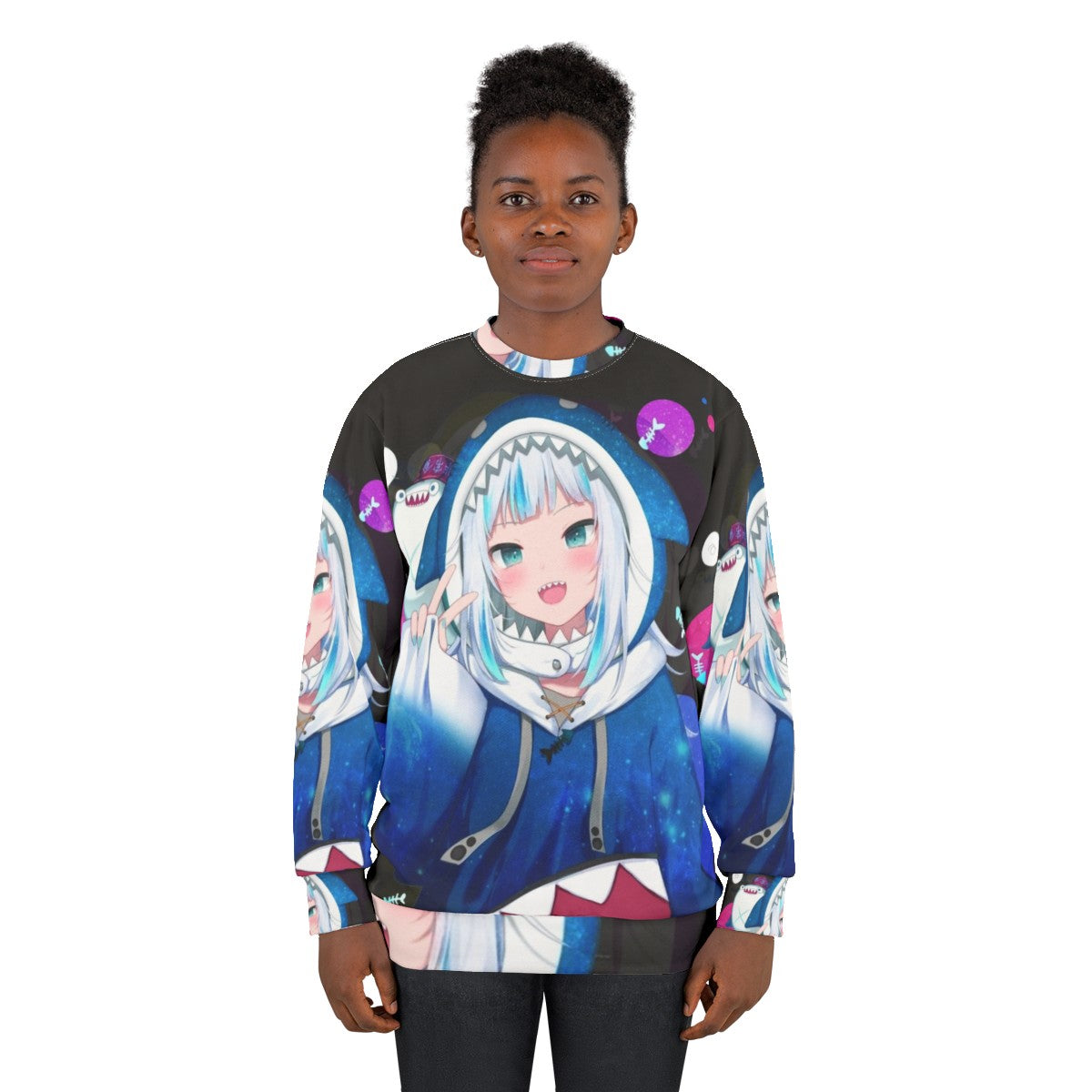 Gawr Gura Hololive EN VTuber Sweatshirt - women