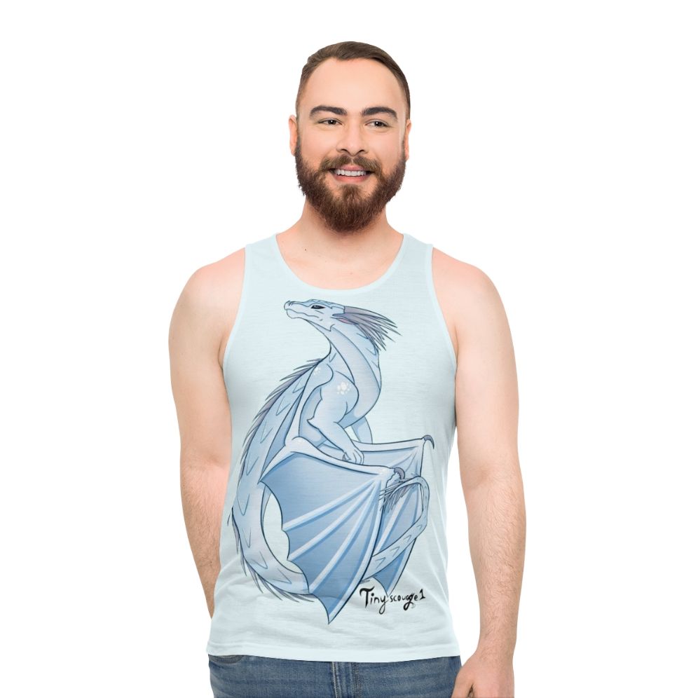 Unisex Winter Icewing Wings of Fire Tank Top - men