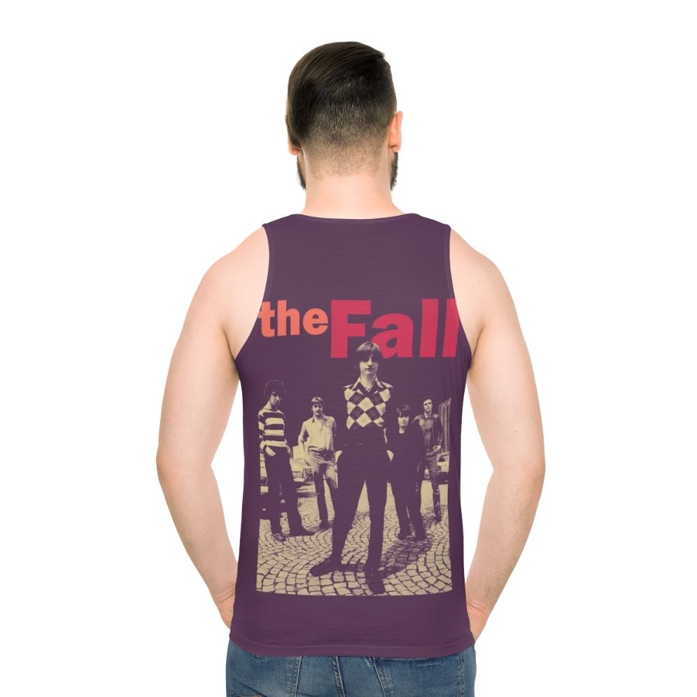 Unisex 'The Fall' Post Punk Band Tank Top - men back