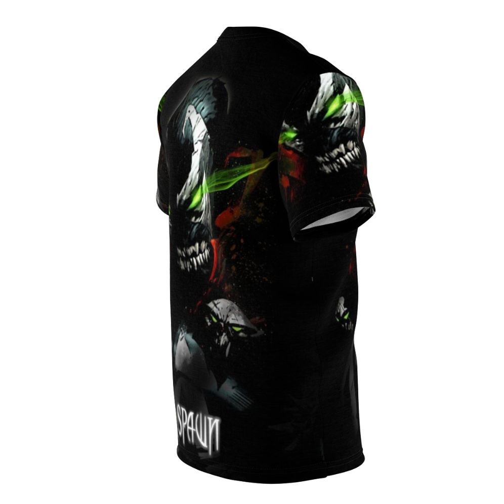 Spawn Rage Lithium Graphic T-Shirt featuring a bold, eye-catching design for comic book and horror enthusiasts - men right