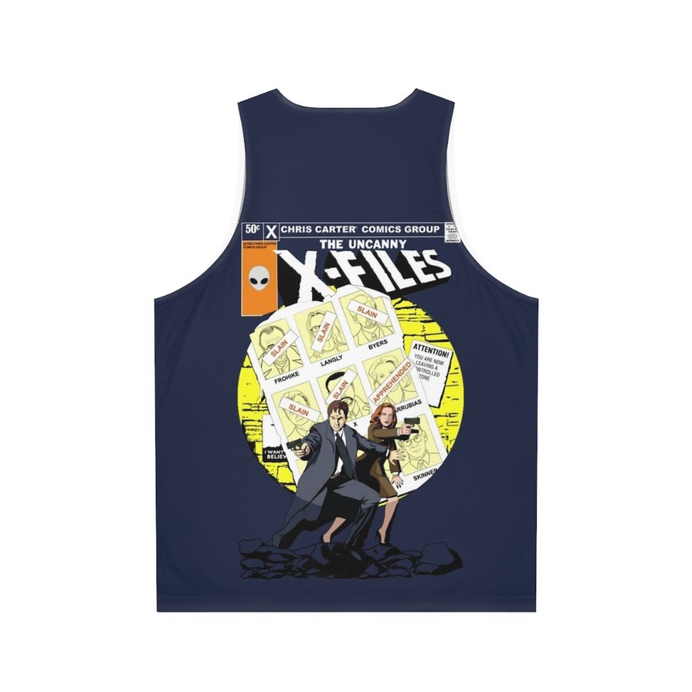 X-Files & X-Men Unisex Tank Top - Back