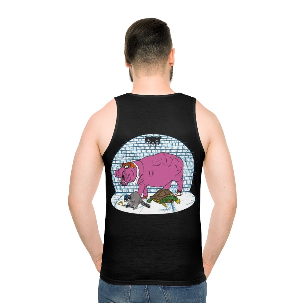 Sly Cooper Gaming Unisex Tank Top - men back