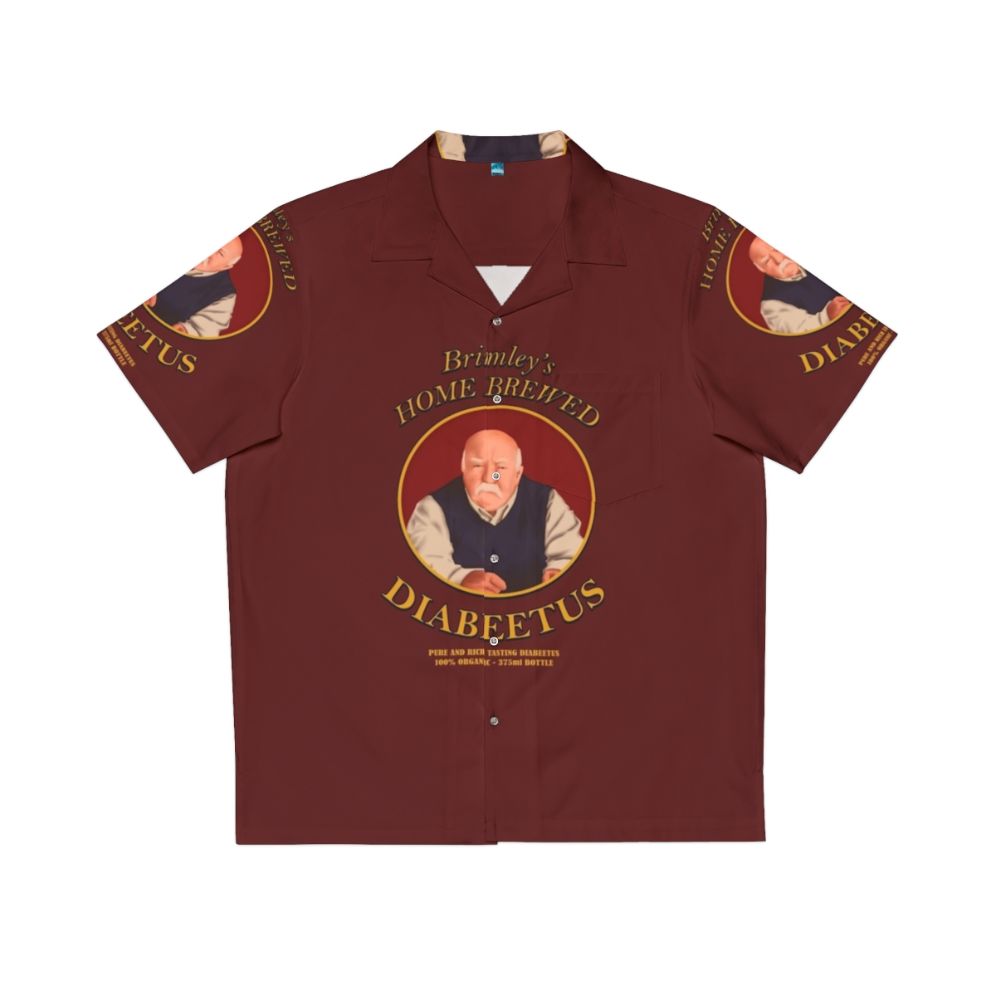 Diabeetus Vintage Hawaiian Shirt with Retro Diabetes Awareness Design