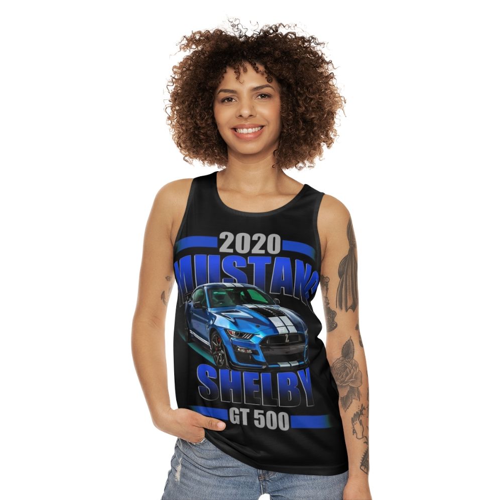 2020 Shelby GT500 Unisex Muscle Car Tank Top - women