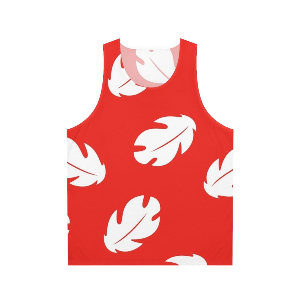 Lilo and Stitch floral unisex tank top