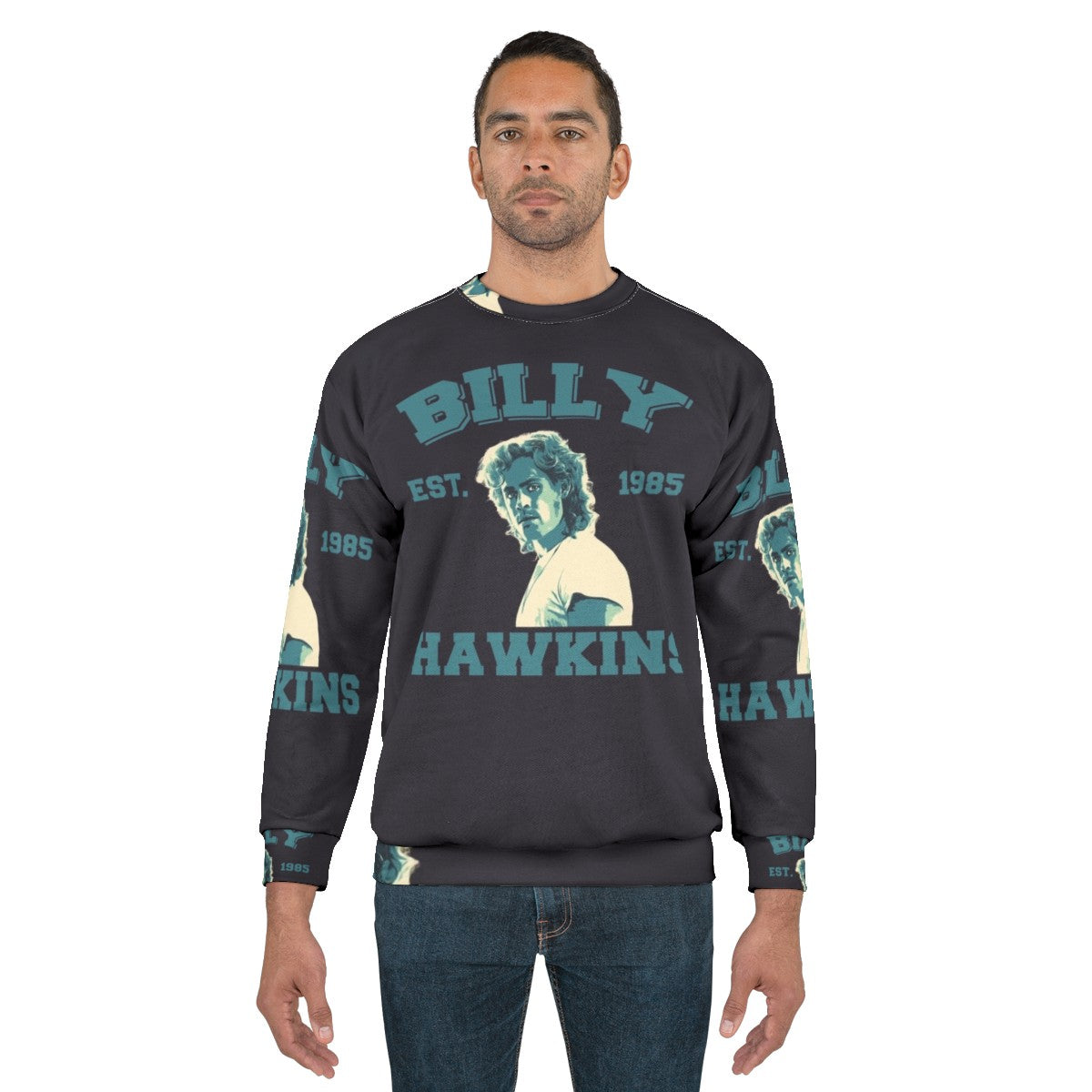 Vintage Stranger Things Billy Sweatshirt - men