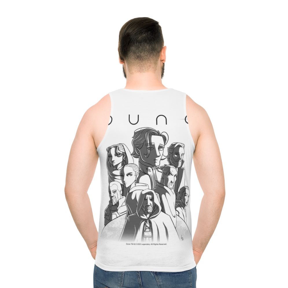 Dune 2020 Unisex Tank Top - men back