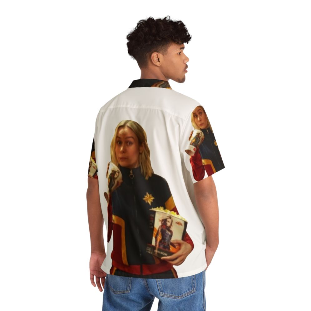 Brie Larson Captain Marvel Hawaiian Shirt - People Back