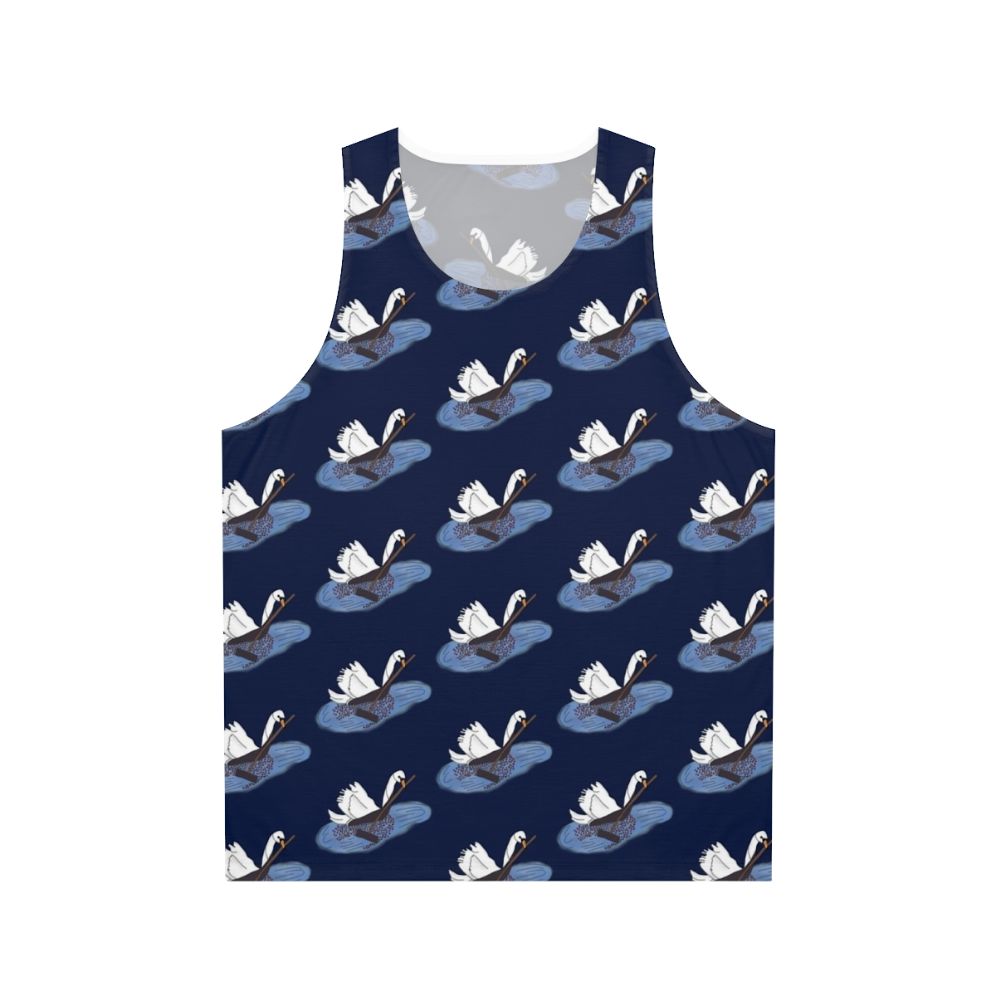 Farmer Swan Unisex Tank Top