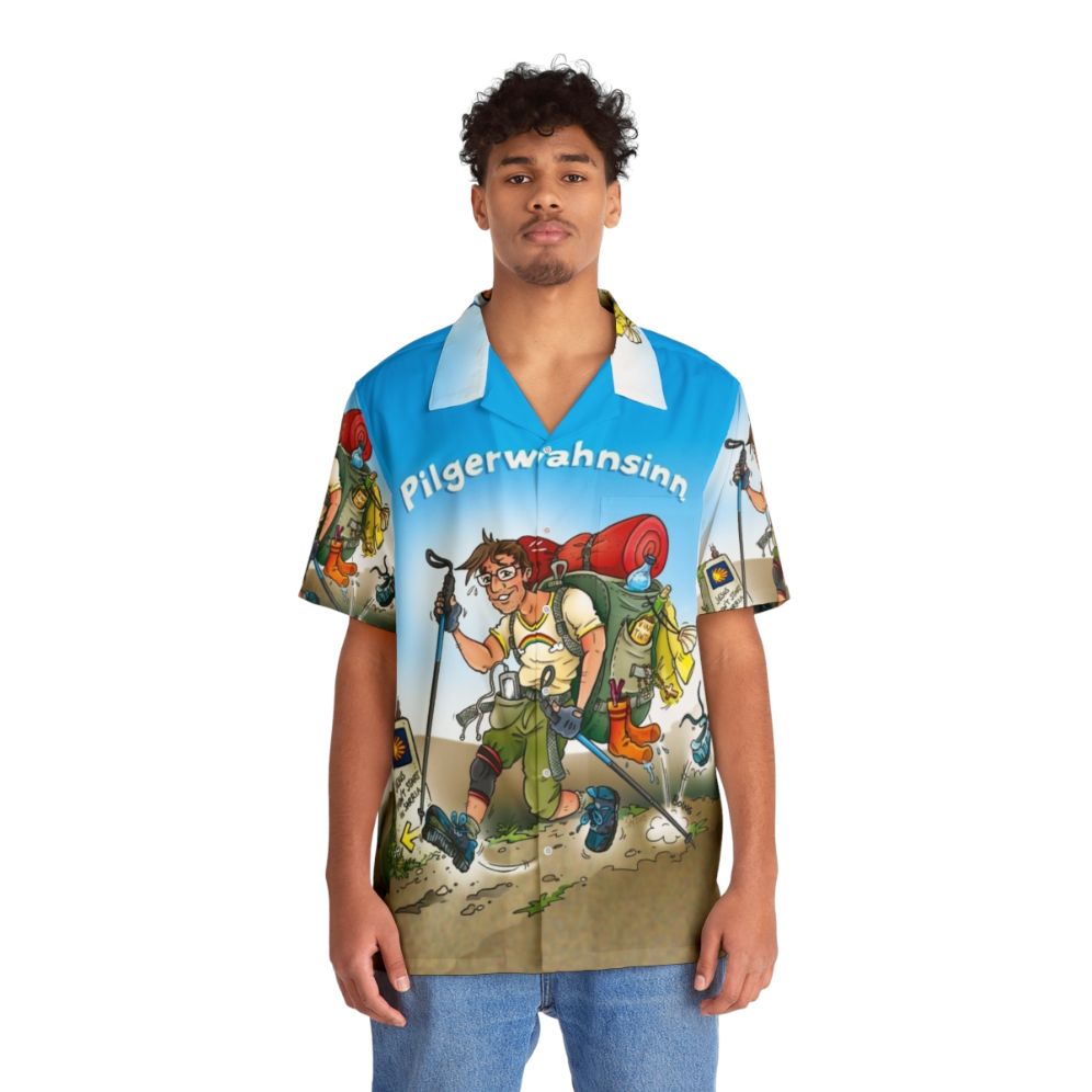 Pilgrims Madness Hawaiian Shirt - People Front