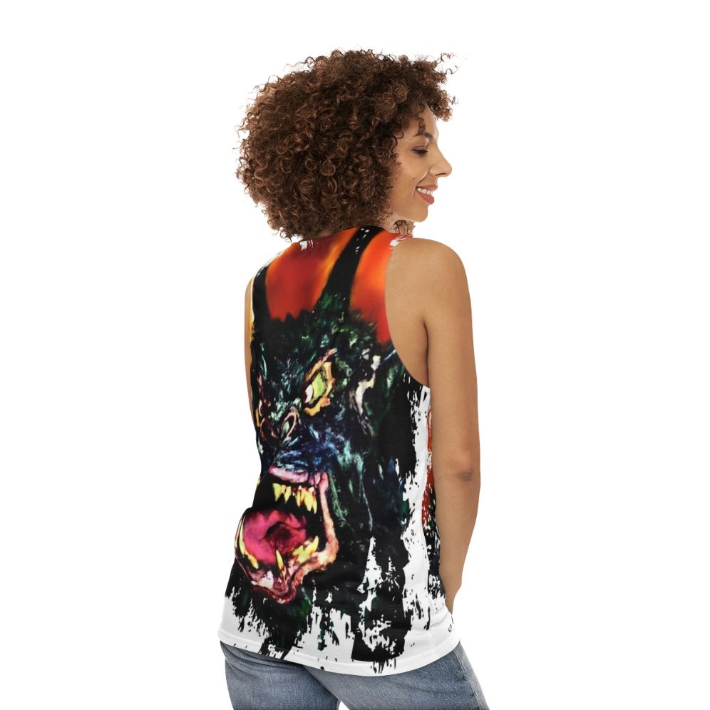 Unisex "Night of the Demon" Gothic Horror Tank Top - women back