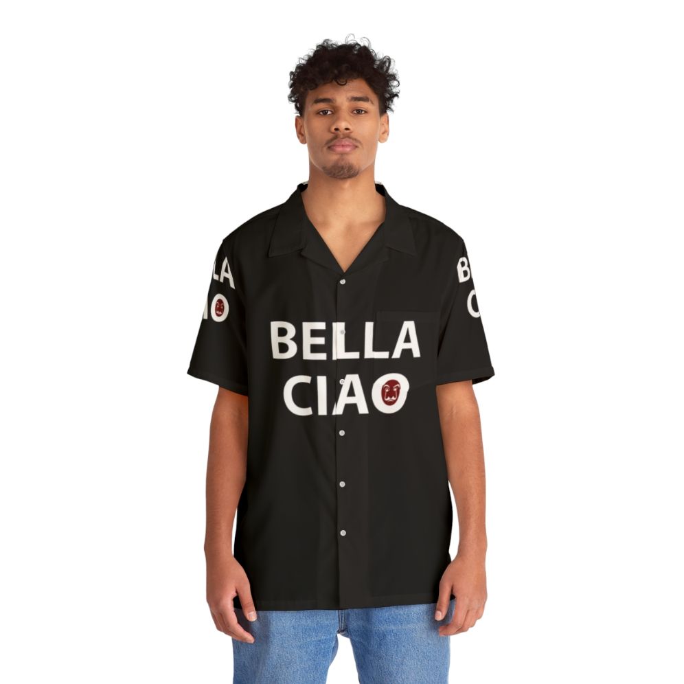 Money Heist Bella Ciao Hawaiian Shirt - People Front