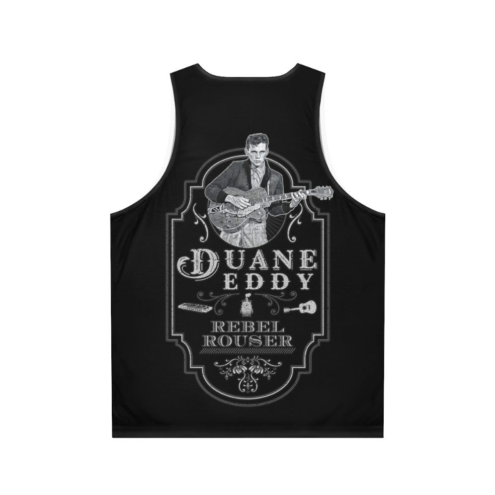 Duane Eddy Rockabilly Tribute Unisex Tank Top - Back